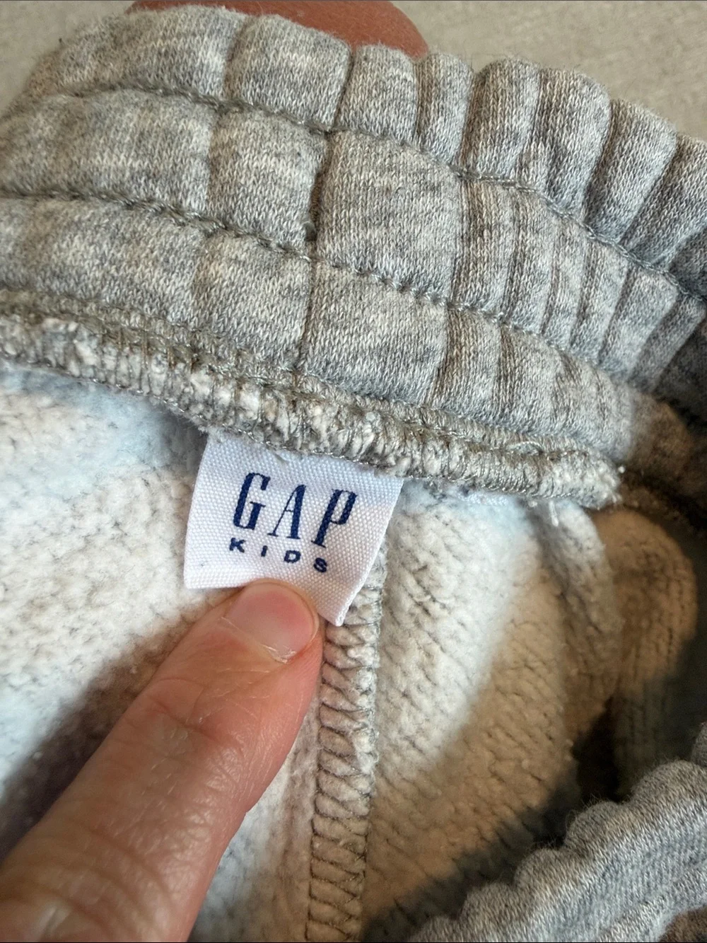 GAP Kids Light Gray Cargo Joggers